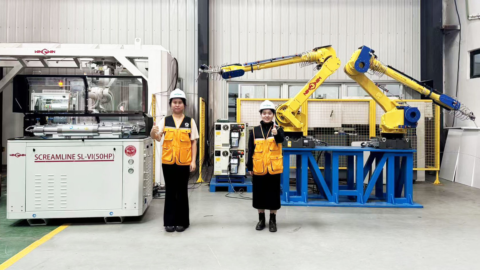 Win Win Waterjet Unveils Advanced Robotic Waterjet System for Automotive Interiors
