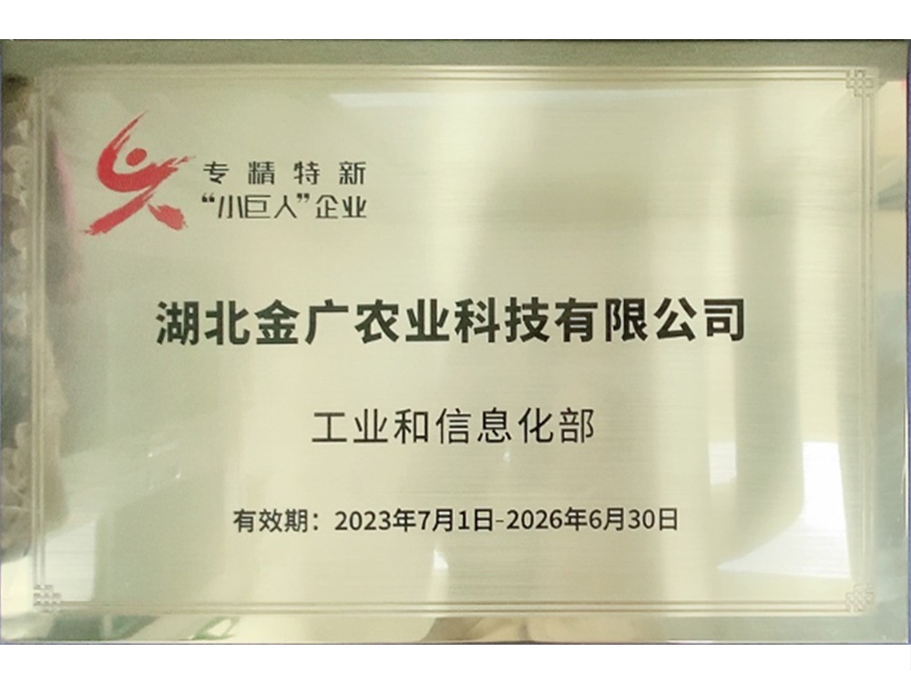 專精特新“小巨人”企業(yè)