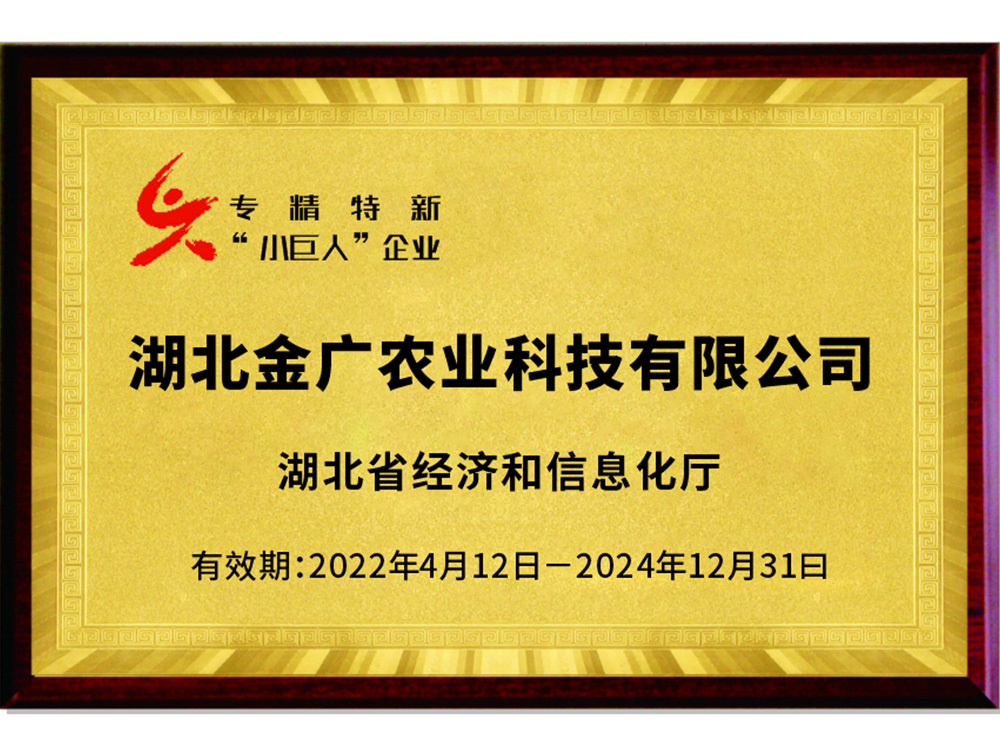 專精特新“小巨人”企業(yè)