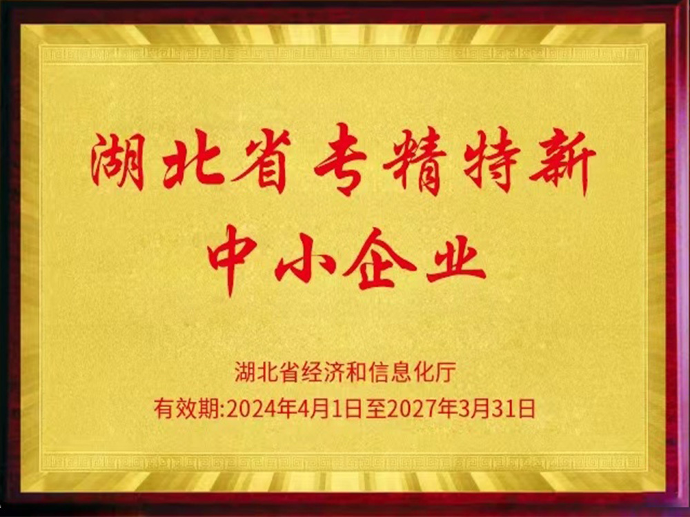湖北省專精特新中小企業(yè)