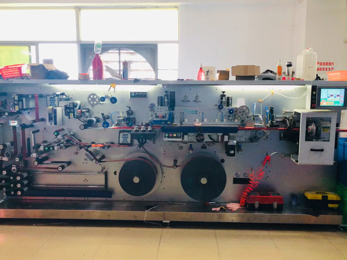Tube making machine workshop