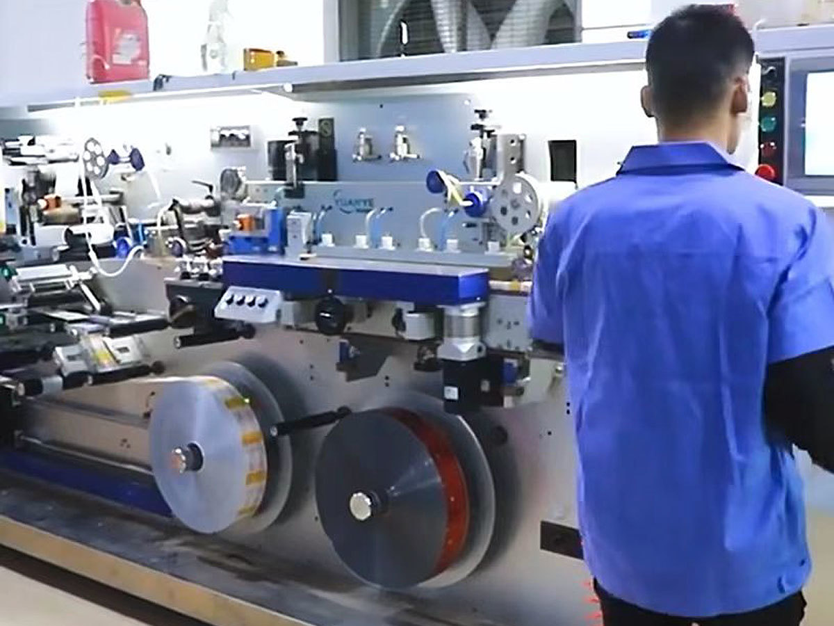 Tube making machine workshop