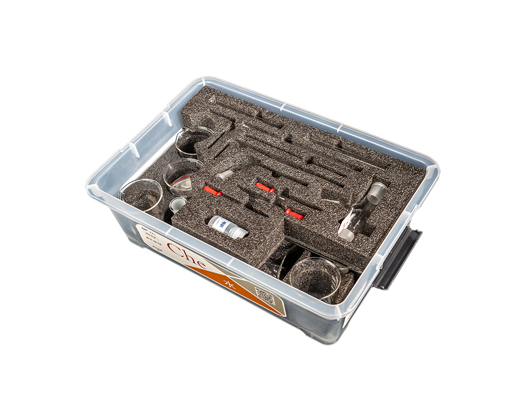 Junior high school chemical water experiment box