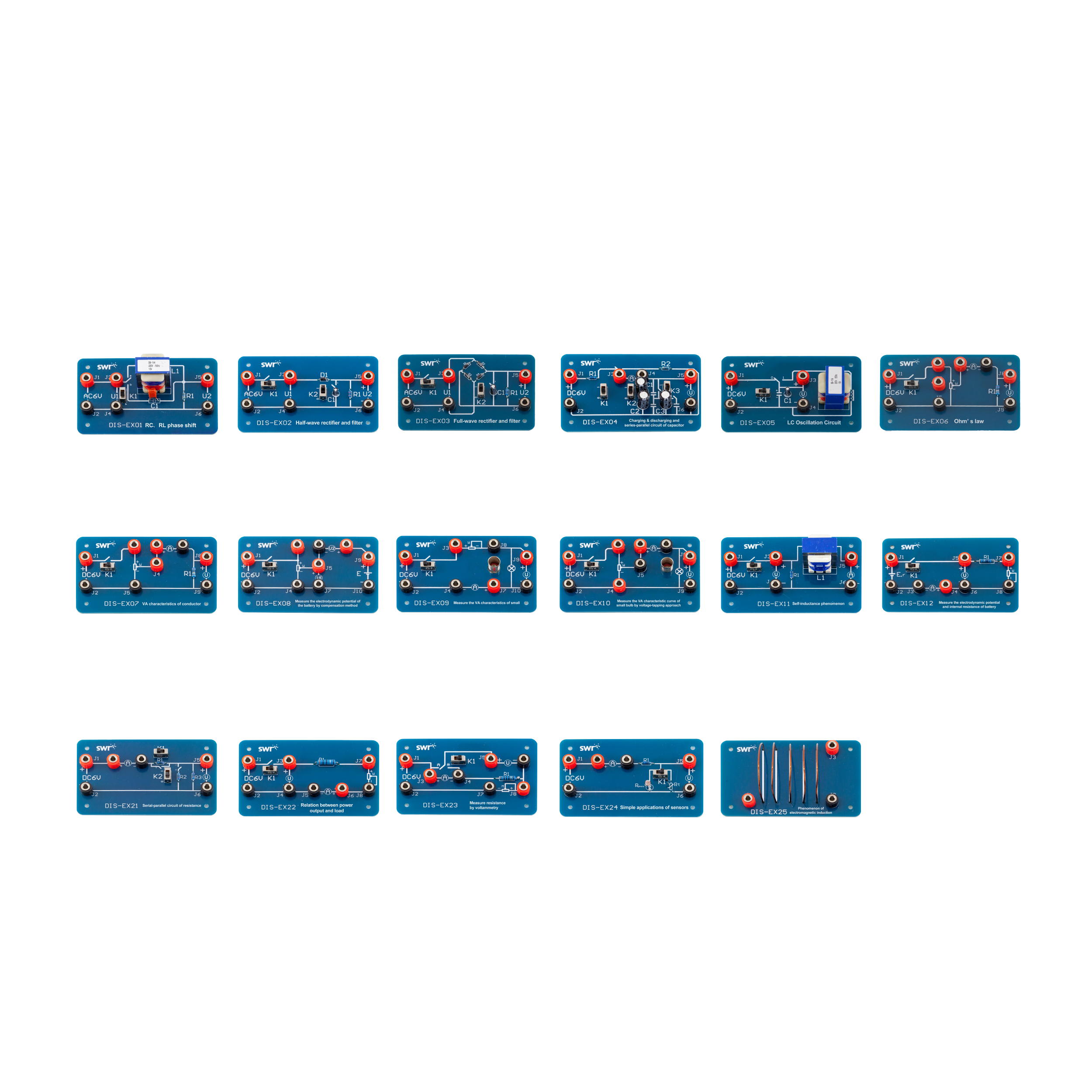 Electrics Experimental Plates