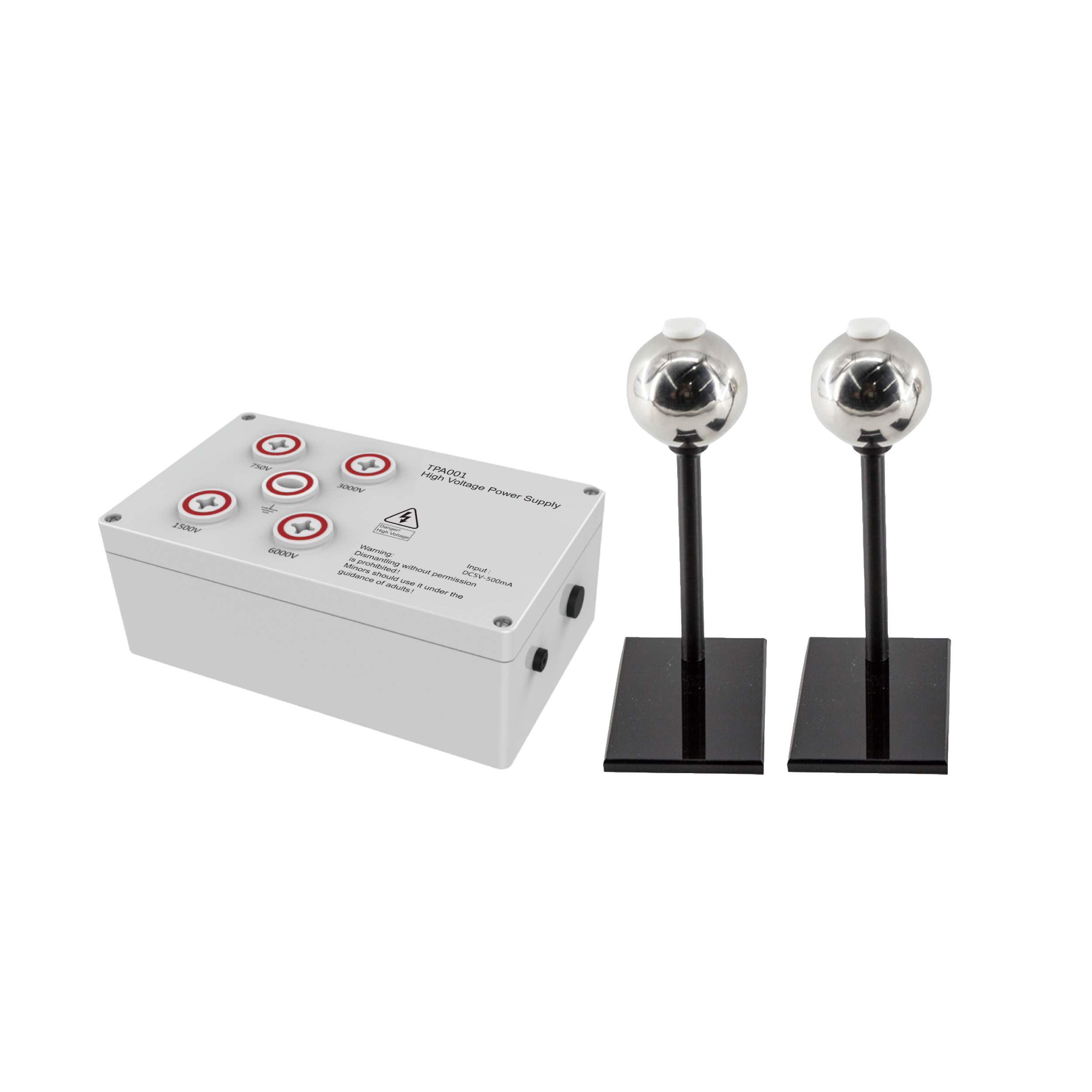 High Voltage Electrostatics Kit