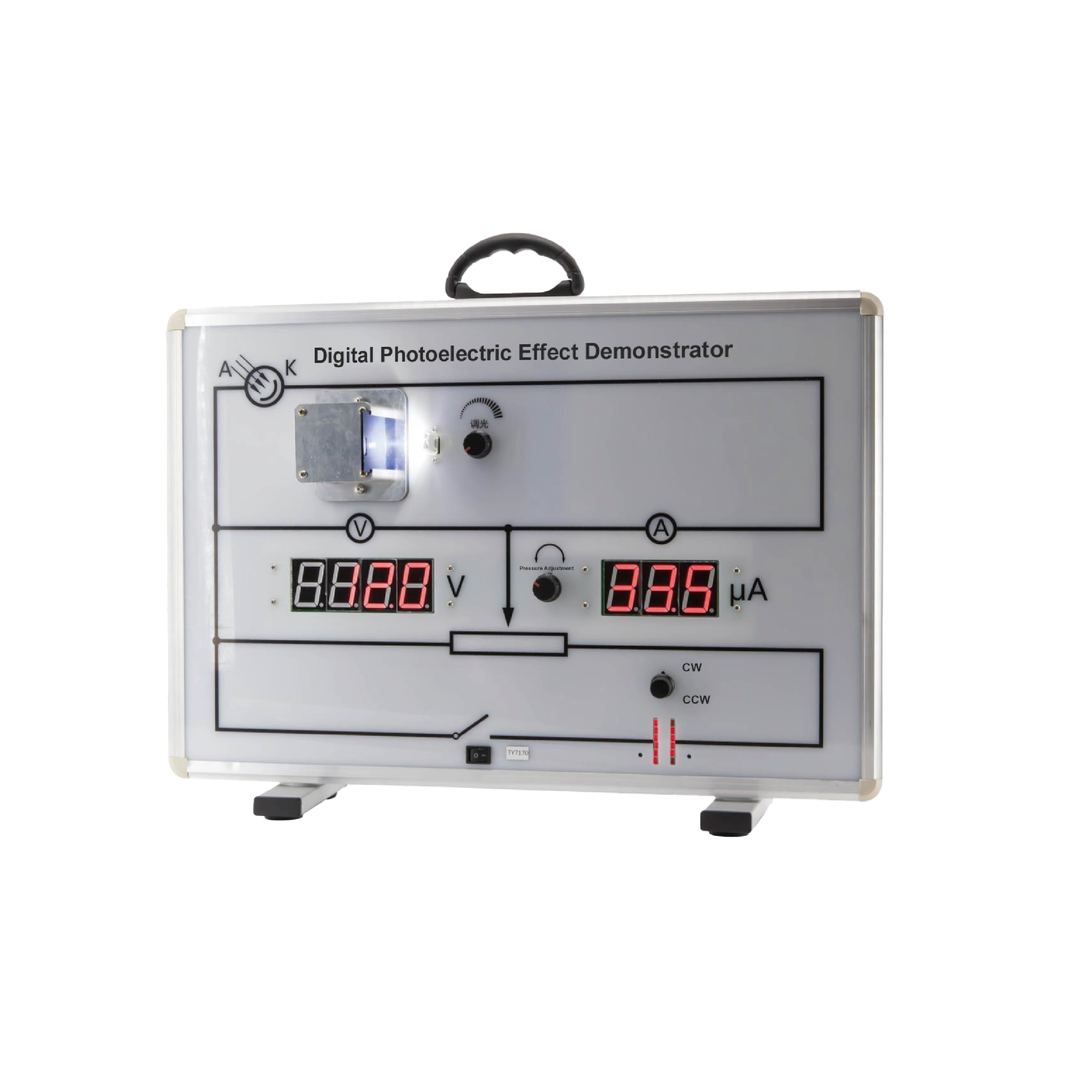 Digital Photoelectric Effect Demonstrator
