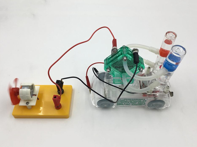 Hydrogen and oxygen power generation experiment