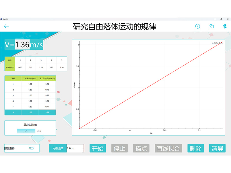 研究自由落體(tǐ)運動的規律