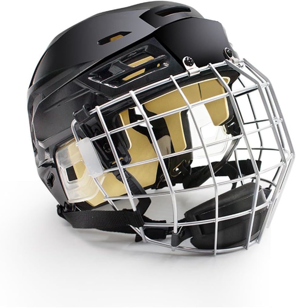 Ice Hockey Helmet Breathable Hockey Helmet with Cage for Youth