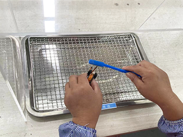 Inspection for soldering Inspection for soldering