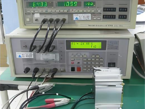 Inductance test with current Inductance test with current