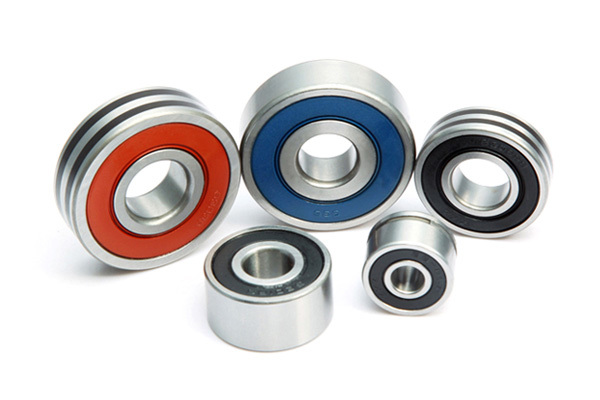 Bearings for automotive alternator and starting motor