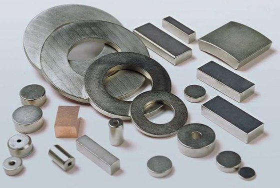 What are the types of strong NdFeB magnets