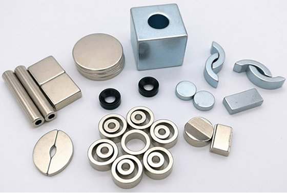 How does the corrosion resistance of ferrite magnets affect their industrial applications?