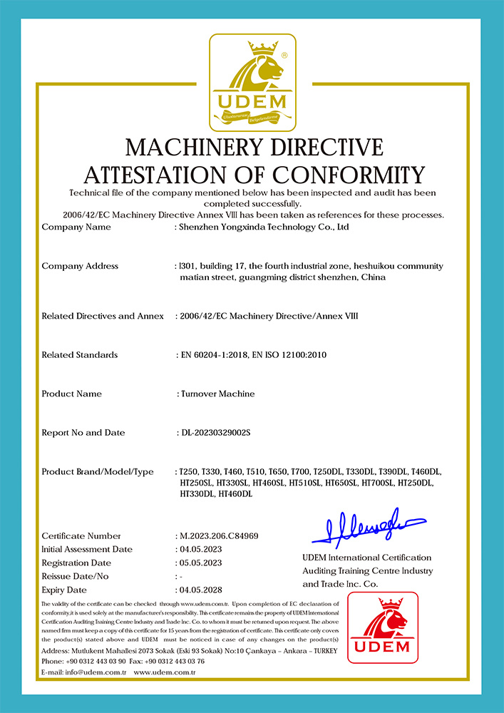 CE Certificate 2