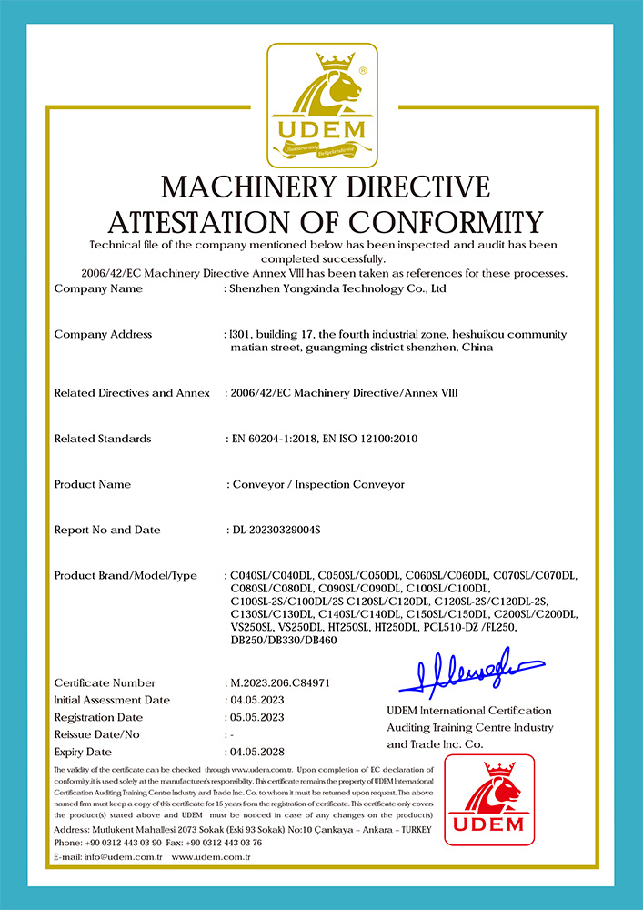 CE Certificate 5