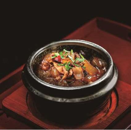 臊子肉炒涼粉
