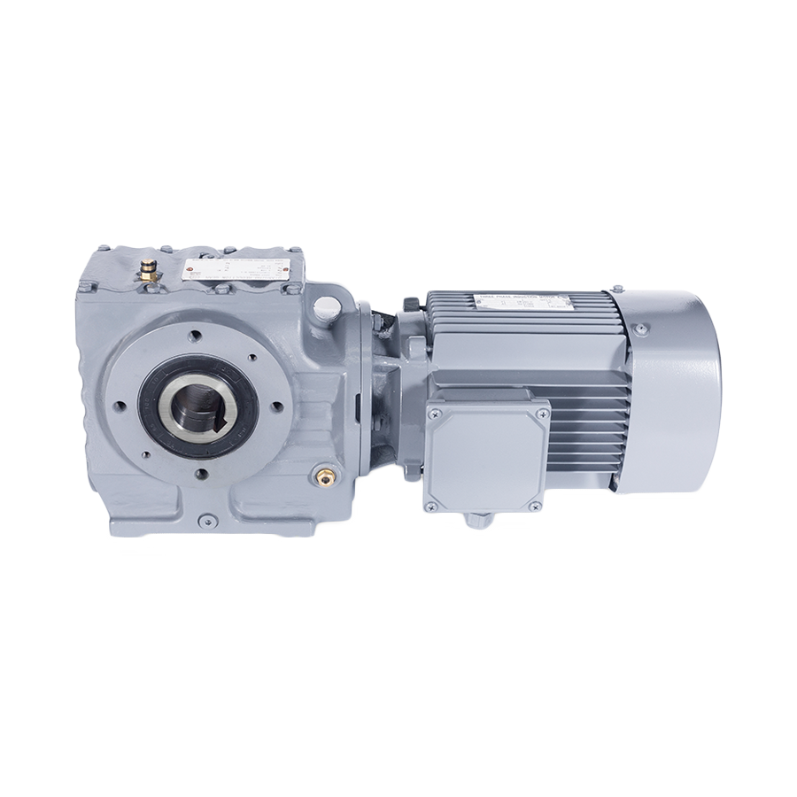 S series helical worm gear motor