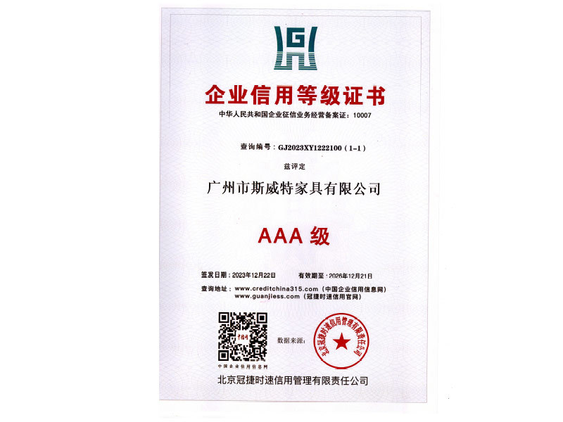 AAA Class Certificate AAA Class Certificate
