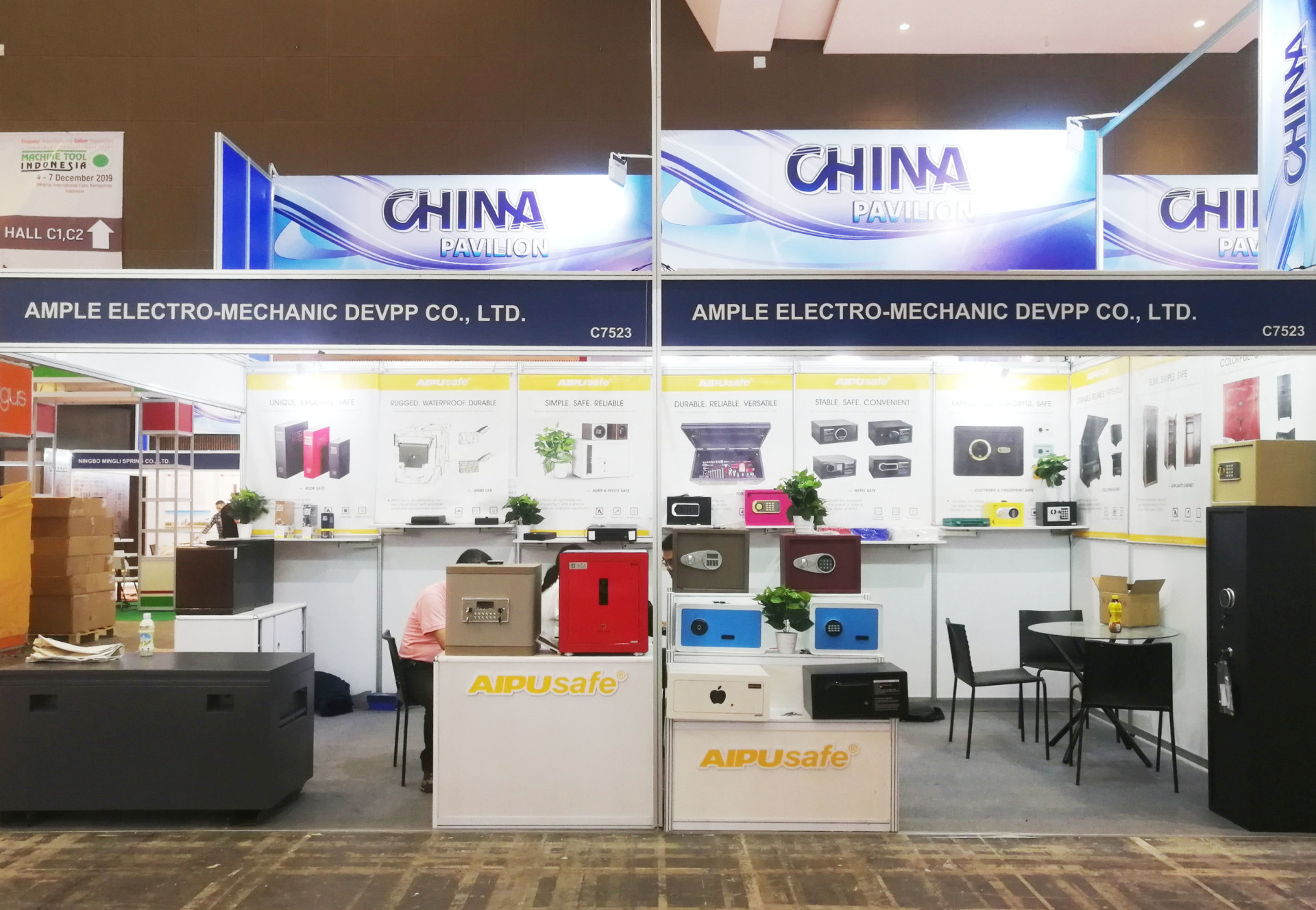 AIPU Safe Sparkle at Manufacturing Indonesia Series 2019