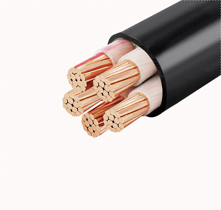 YJV-Copper core cross-linked polyethylene insulated polyvinyl chloride sheathed power cable