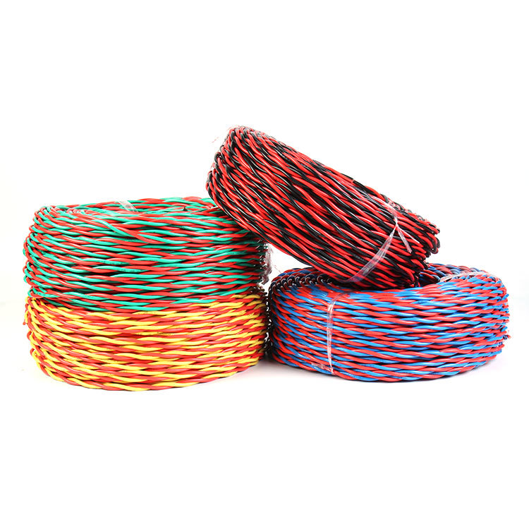 RVS-Copper core PVC insulated twisted flexible wire for connection