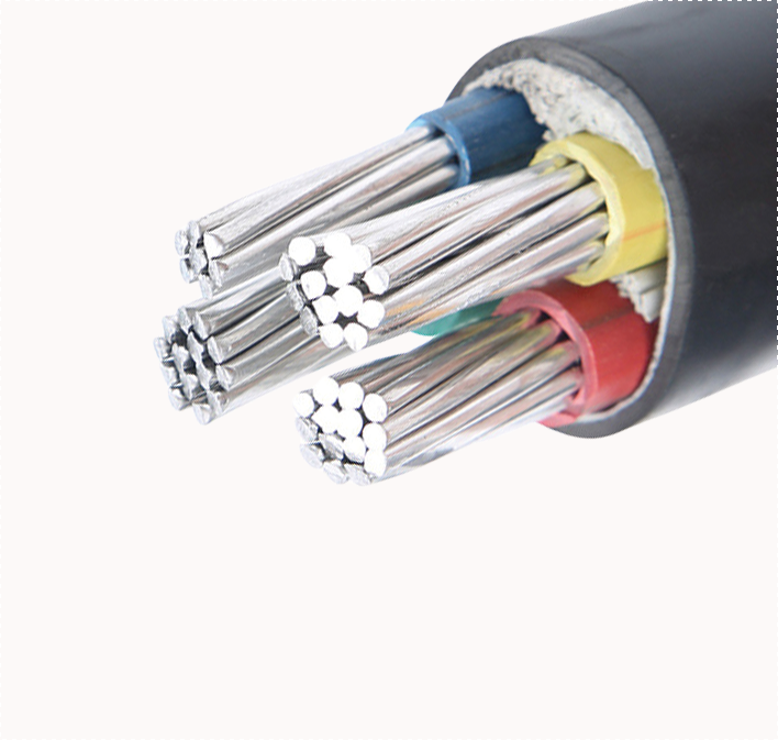 VLV-Aluminum core polyvinyl chloride insulated polyethylene sheathed power cable