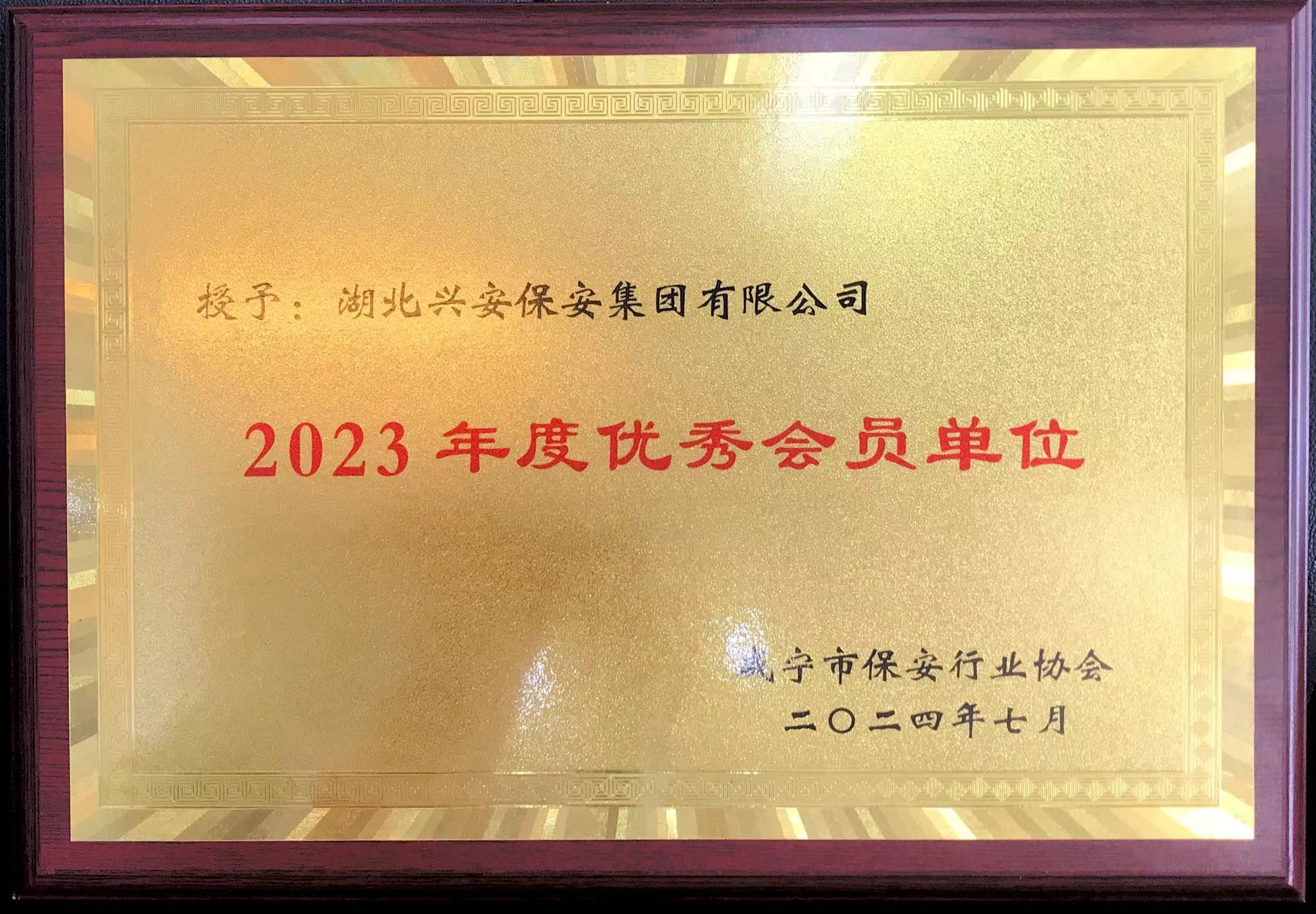 2023年優(yōu)秀會員單位