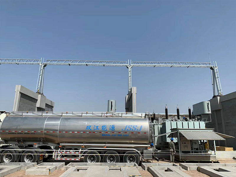 We supplied high quality transformer oil to the transformer substation