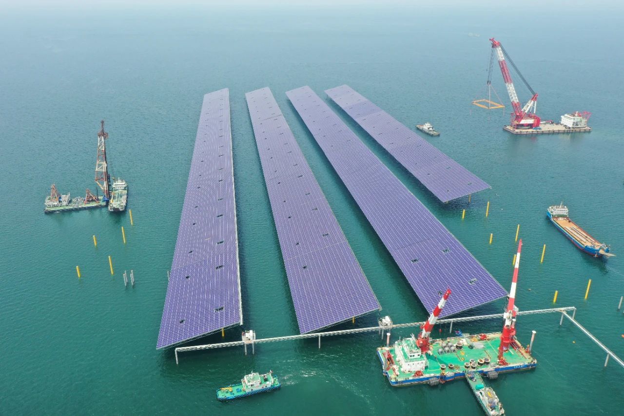 Deep Natural Ester Insulating Oil has been successfully applied to the first offshore pile foundation project in China - the 400MW offshore photovoltaic project of CGN Yantai Zhaoyuan