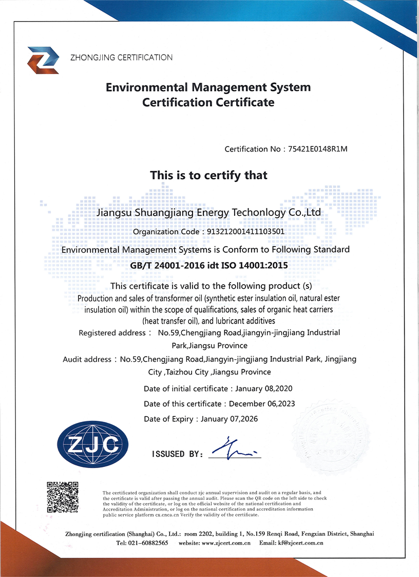 Environmental management system Environmental management system