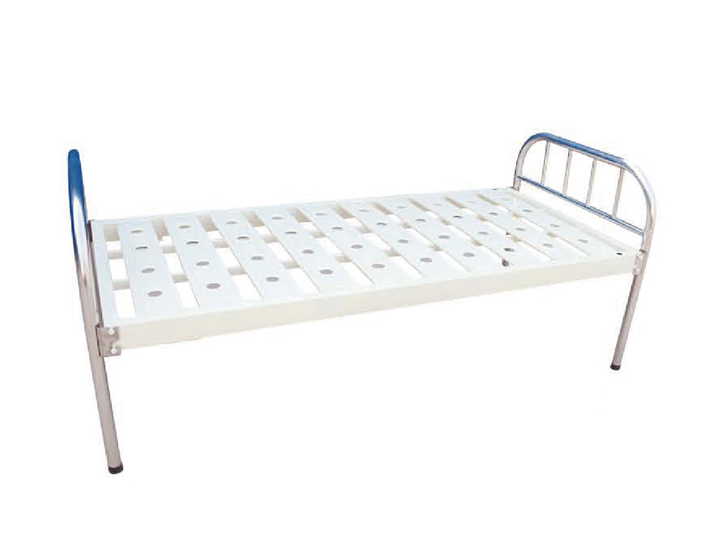 Stainless Steel Bedside Flat Bed