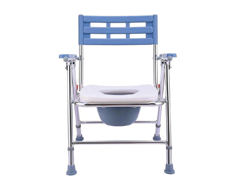Aluminum alloy lifting toilet chair