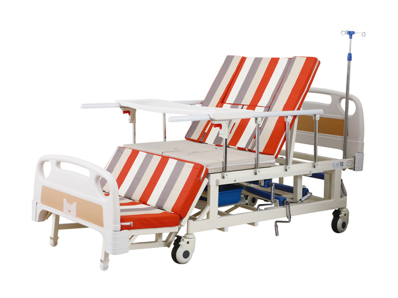 What does the "middle song" and "full song" of the nursing bed mean?