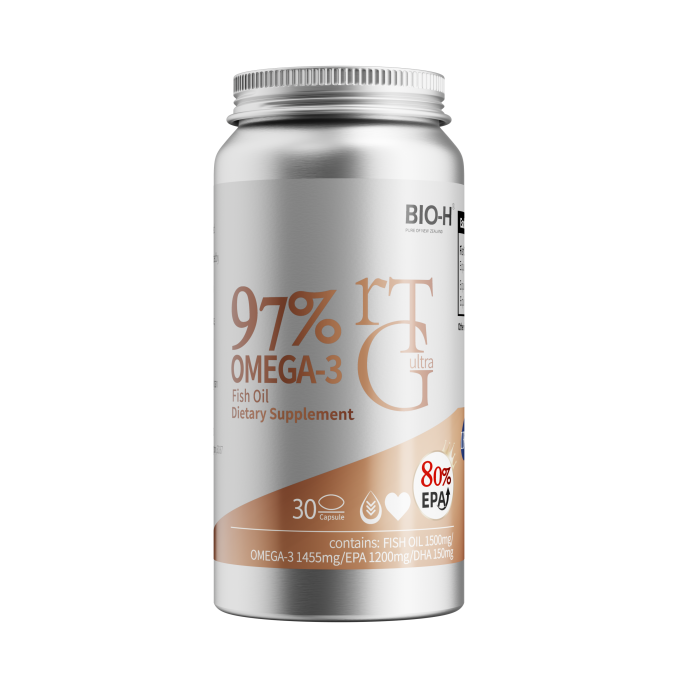 97%--80%EPAver.(rTG)Omega-3 Fish Oil Extract