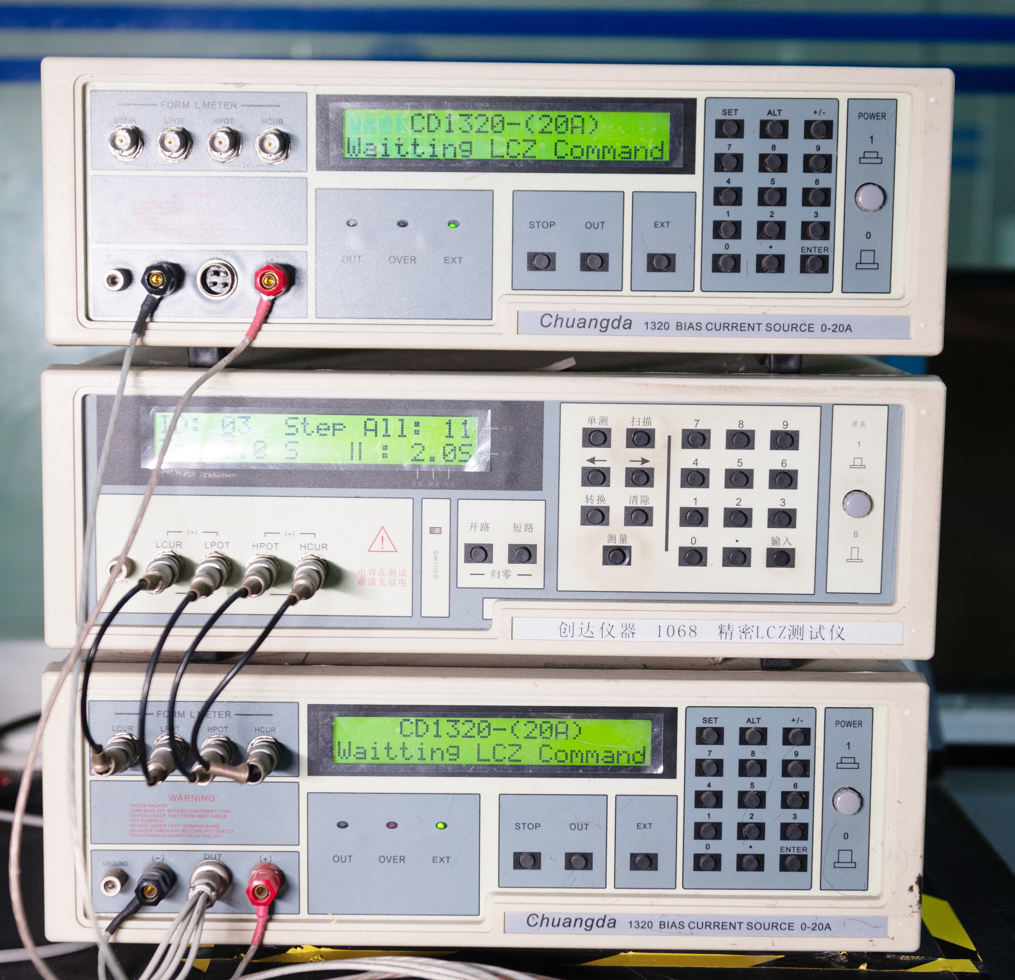 DC Anti-bias Current Tester