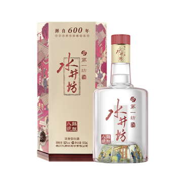 水井坊井台瓶52高度500ml*1浓香型川酒送礼商务喜