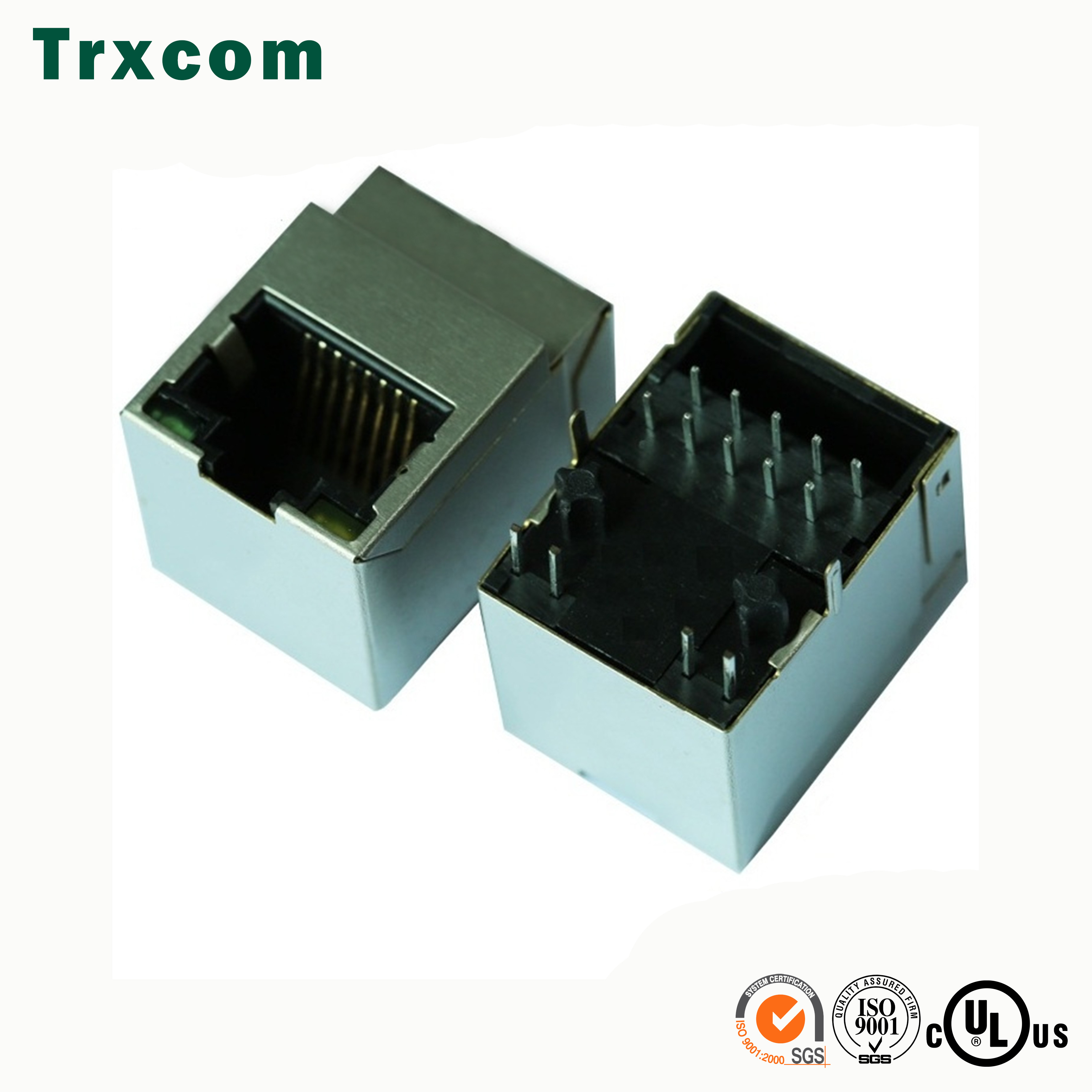 RJ45帶濾波器 直立帶臺(tái)階