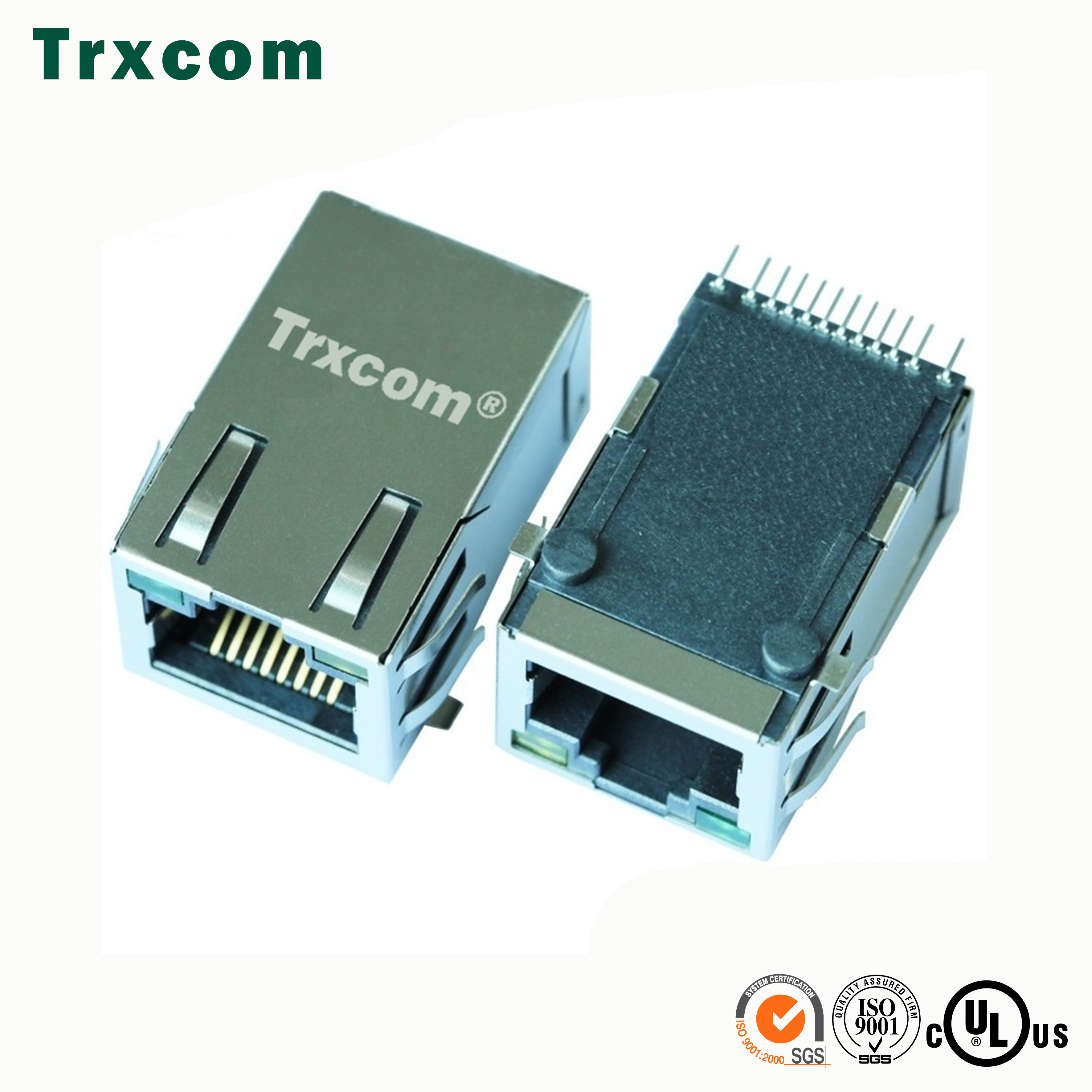 單口 RJ45帶濾波器25.4