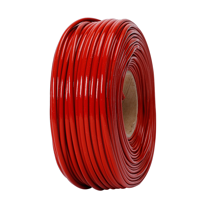insulation silicone fiberglass sleeve(red)