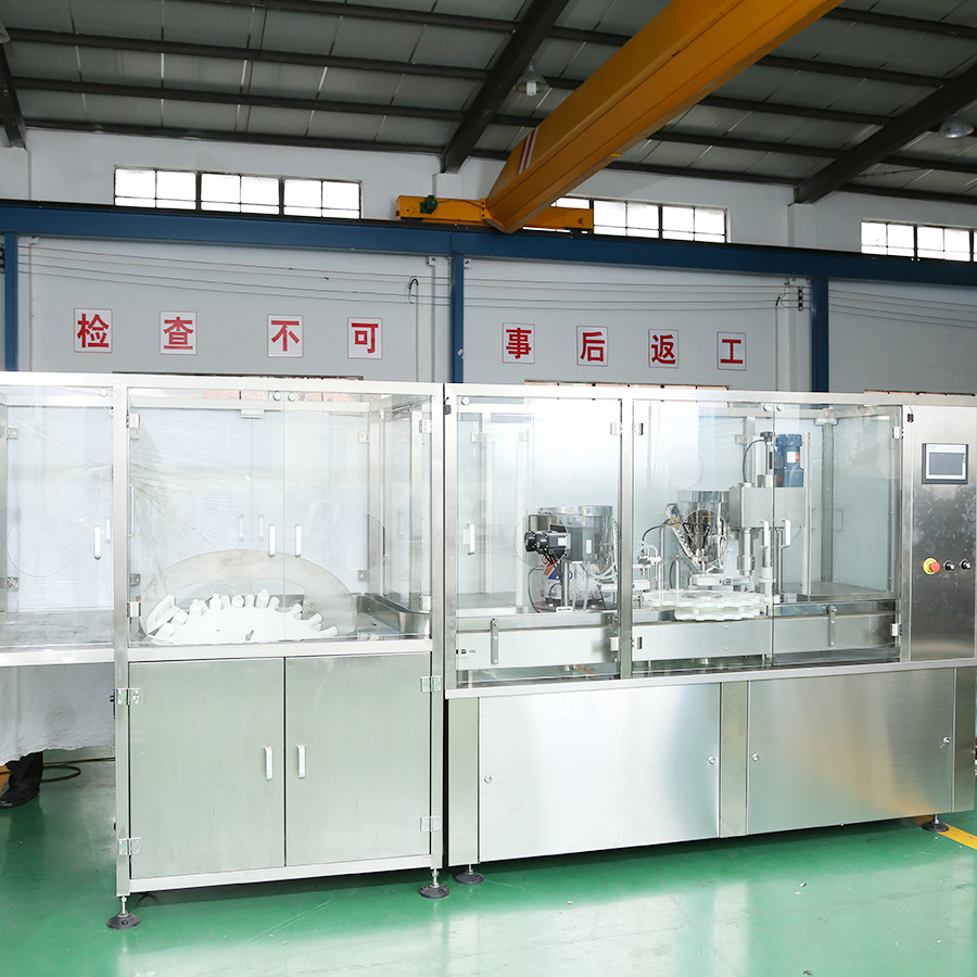 Sterile care solution filling line equipment