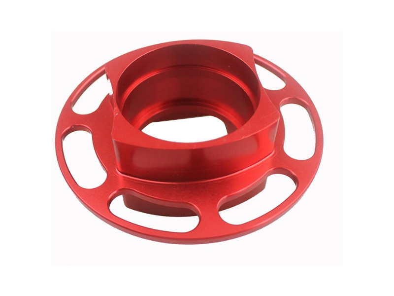 OEM ODM CNC Machining Milling Custom Pearl Red Anodizing Aluminum Spare Parts for Medical Devices Professional Aluminum CNC Servic