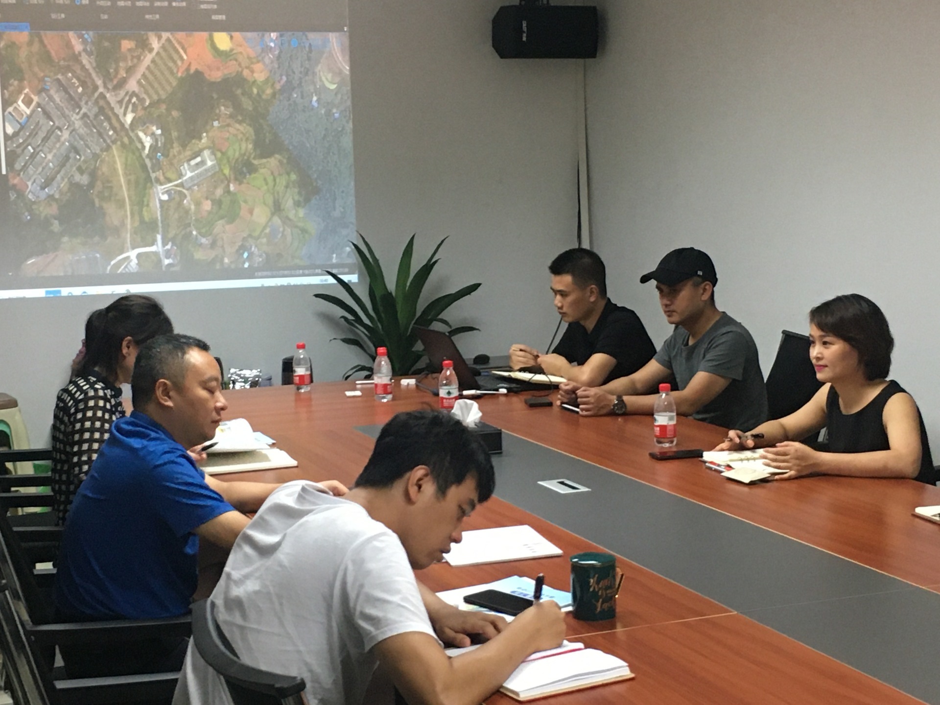 重庆同汇与合川文旅公司进行交流 重庆同汇与合川文旅公司进行交流