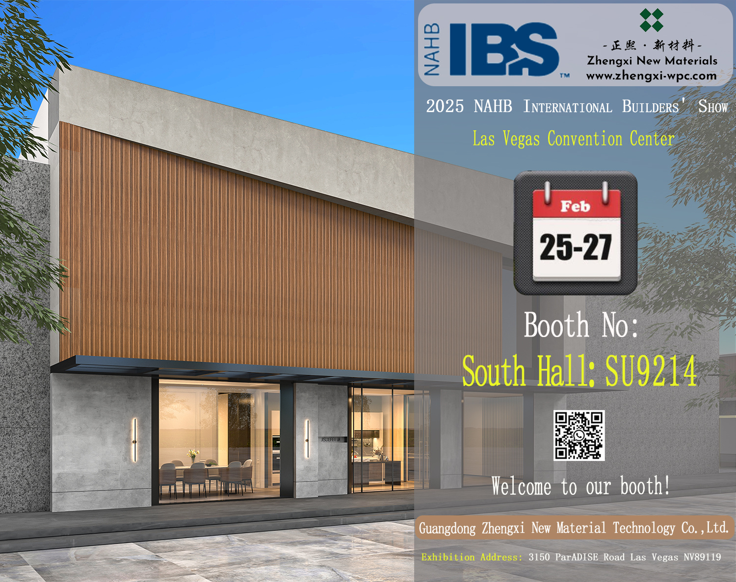 Welcome to our booth! 2025 NAHB International Buiders’Show