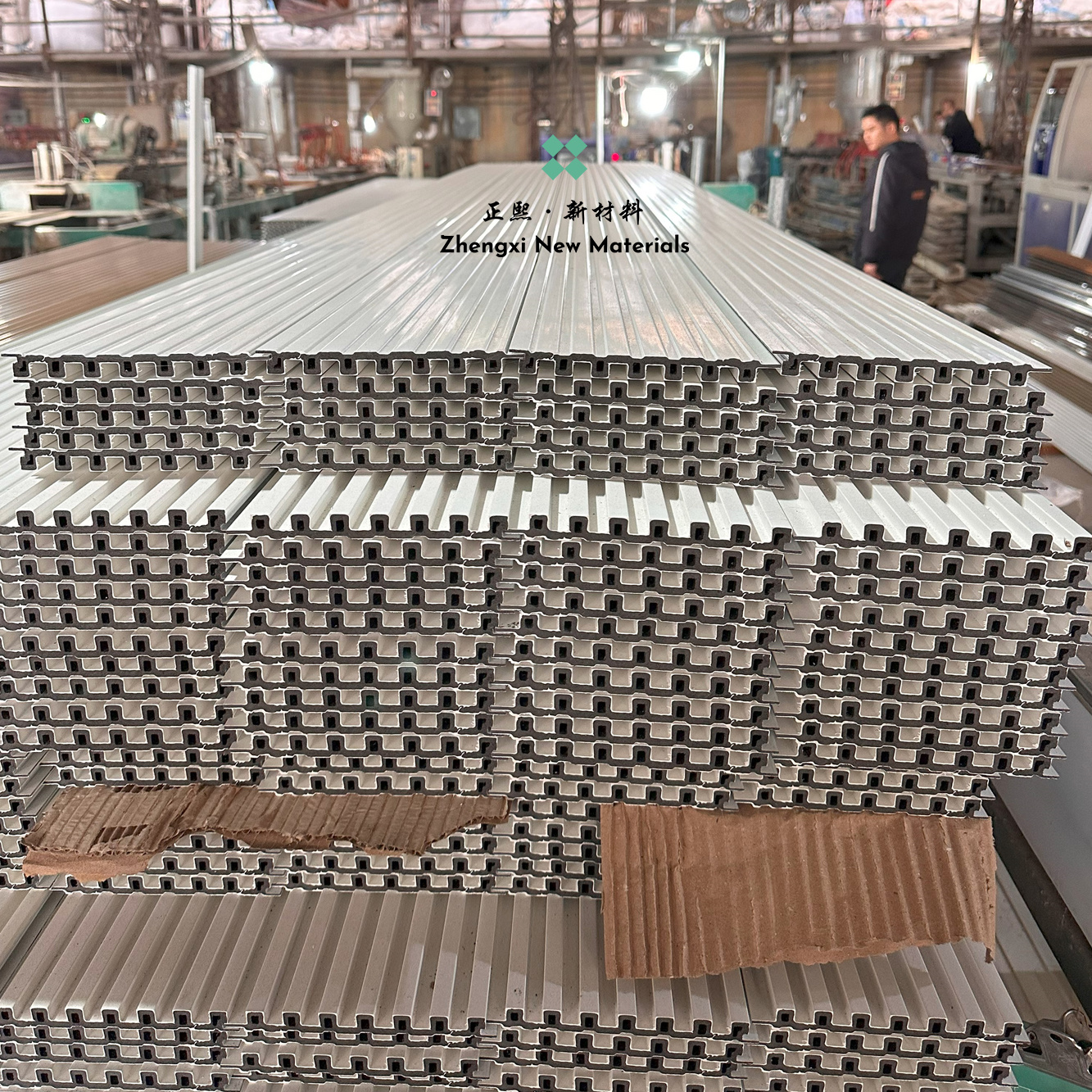 WPC materials WPC wall panel #Factory producing#正熙Logo#Zhengxi New Materials
