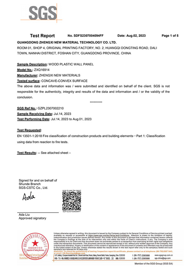 European Standard Fire Report English