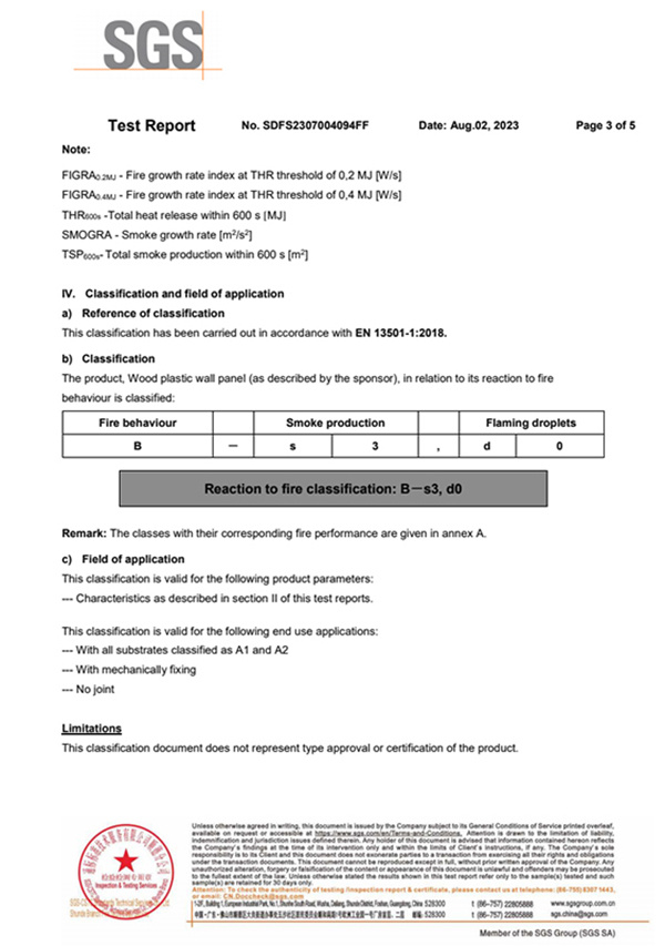 European Standard Fire Report English