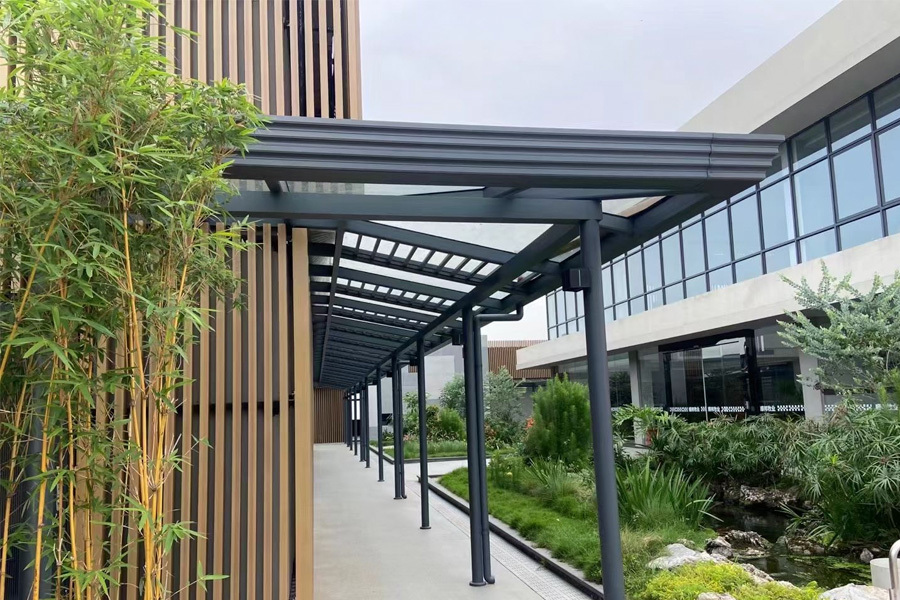 Exterior Timber Tube