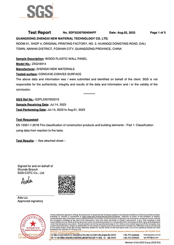 SGS Fire Report