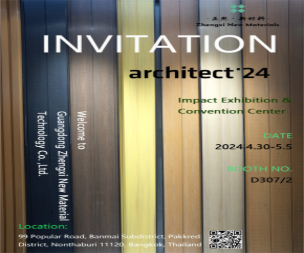 Welcome to our exhibition.Architect Thailand Expo 2024.